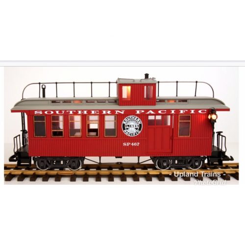 LGB 45652 Red 4-axle Santa Christmas Center Cupola Caboose for sale online 