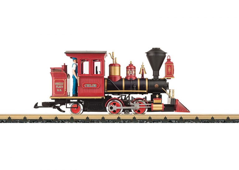 LGB #23131 GRIZZLY FLATS CHLOE STEAM 0-4-2 LOCOMOTIVE – Upland Trains