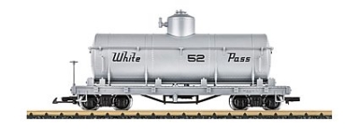 LGB #40808 WHITE PASS TANK CAR – Upland Trains