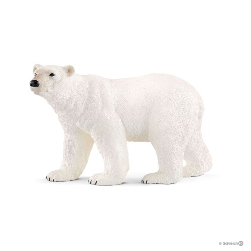 14800 SCHLEICH Wild Life Polar Bear Toy Figure 
