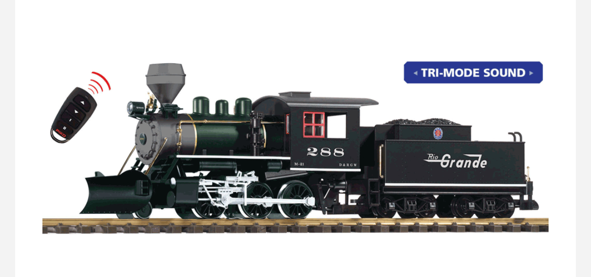 PIKO #38270 D&RGW MOGUL LOCO W/ TRI-MODE SOUND