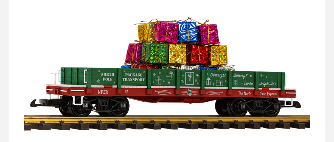 PIKO #38986 NORTH POLE PACKAGE TRANSPORT